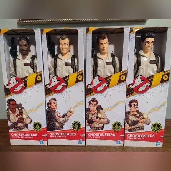 NEW Ghostbusters Classic 1984 Style 4-12" Action Figures - Bill Murray - Picture 2 of 11